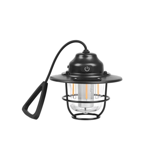 Retro Type-C Rechargeable LED Camping Lantern 