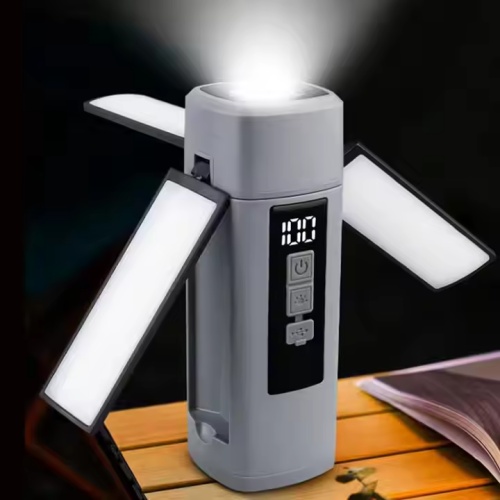 Hanging Camping Lantern -4+1 with solar-2