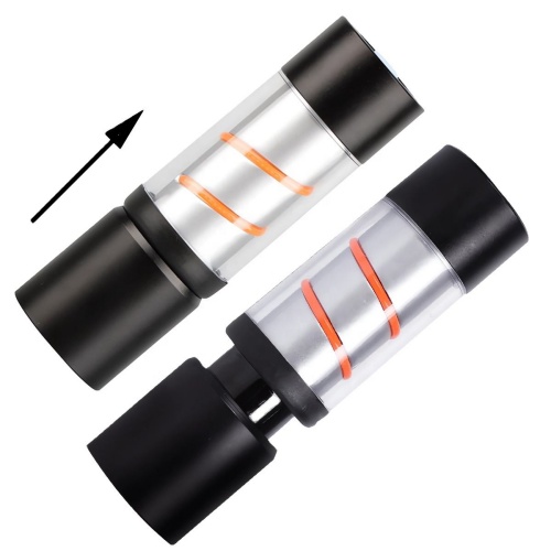 Multi-functional Type-C Rechargeable LED ZOOM Flashlight